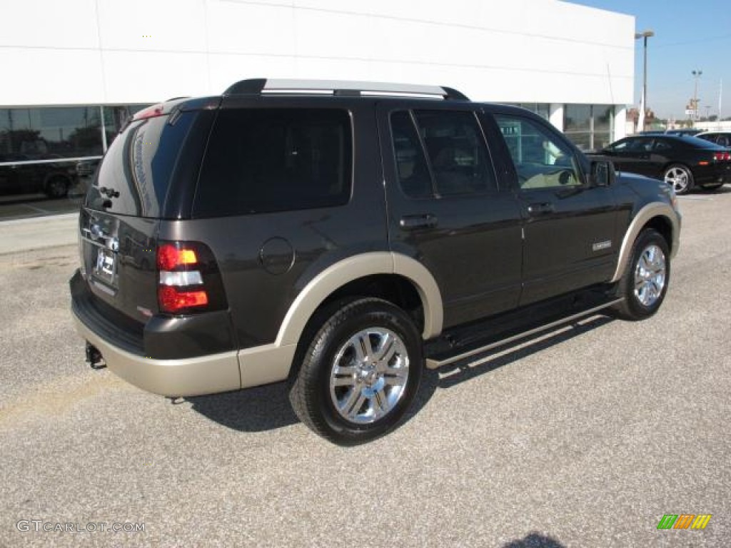 2007 Explorer Eddie Bauer 4x4 - Dark Stone Metallic / Camel photo #3