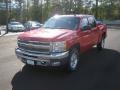 2012 Victory Red Chevrolet Silverado 1500 LT Crew Cab 4x4  photo #1