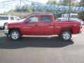 2012 Victory Red Chevrolet Silverado 1500 LT Crew Cab 4x4  photo #2