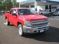 2012 Victory Red Chevrolet Silverado 1500 LT Crew Cab 4x4  photo #7