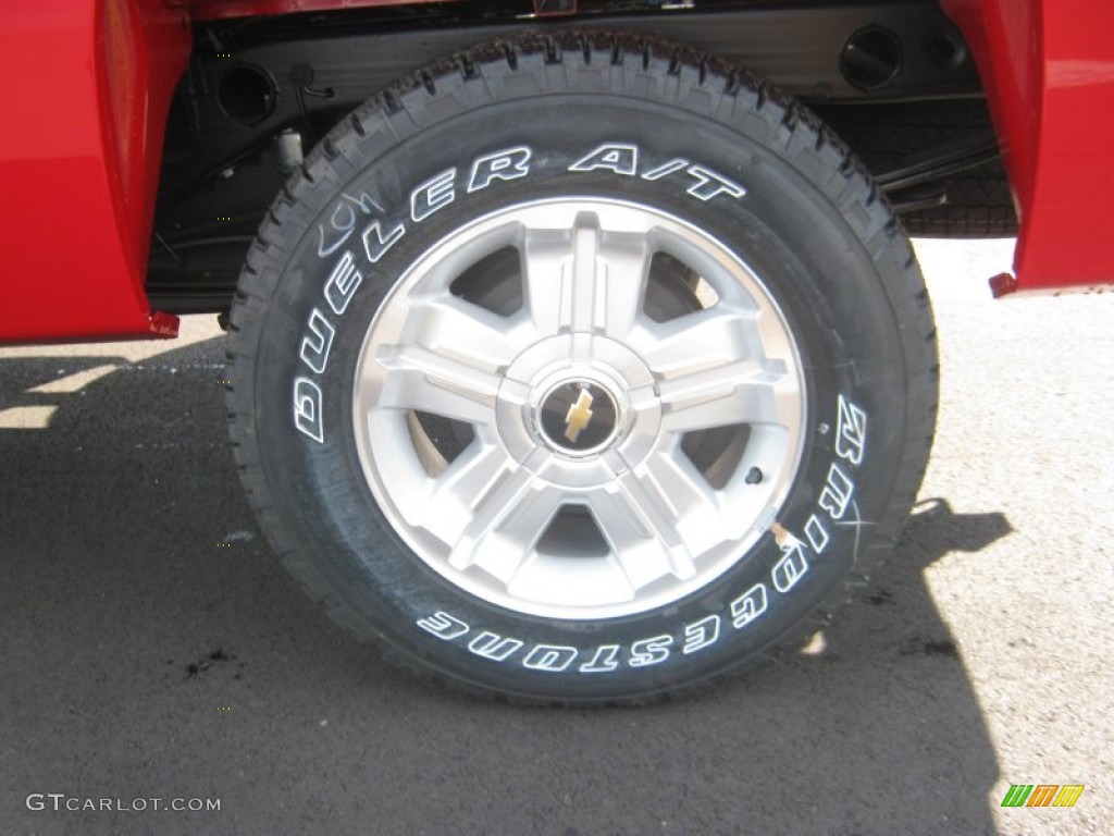 2012 Chevrolet Silverado 1500 LT Crew Cab 4x4 Wheel Photo #55810649