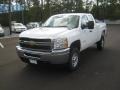 Summit White 2011 Chevrolet Silverado 2500HD Extended Cab 4x4