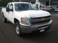 Summit White - Silverado 2500HD Extended Cab 4x4 Photo No. 7