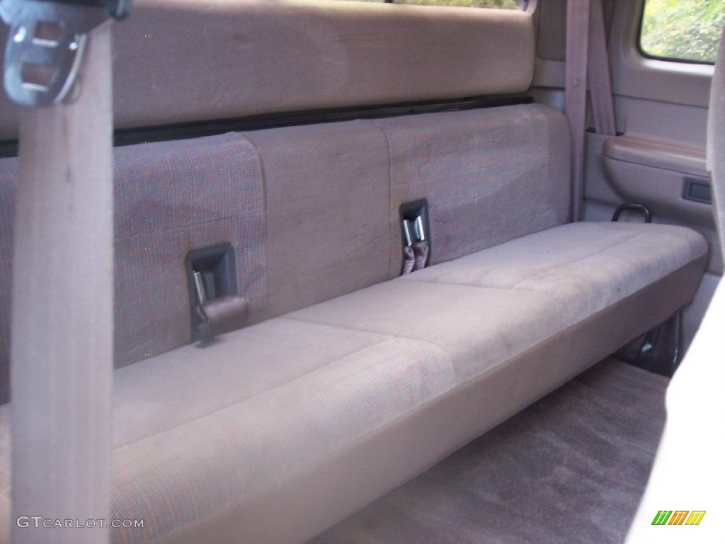 Medium Mocha Interior 1997 Ford F350 XLT Extended Cab Dually Photo #55811063