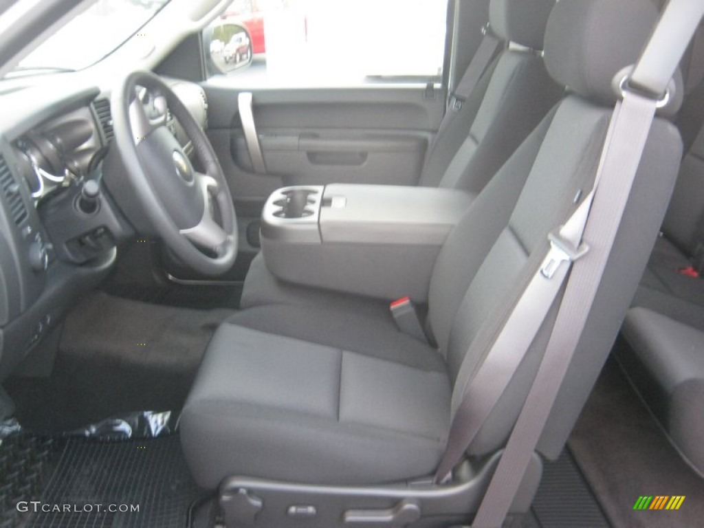 2011 Silverado 1500 LT Extended Cab 4x4 - Summit White / Light Titanium/Ebony photo #13