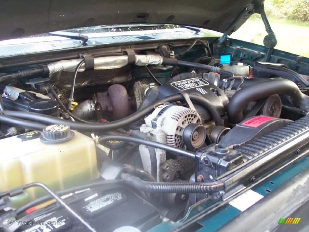 1997 Ford F350 XLT Extended Cab Dually 7.3 Liter OHV 16-Valve Turbo-Diesel V8 Engine Photo #55811129