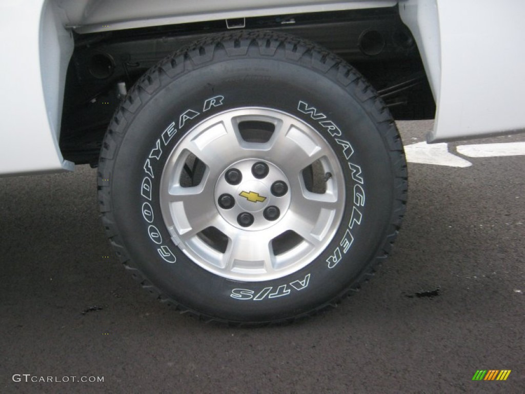 2011 Silverado 1500 LT Extended Cab 4x4 - Summit White / Light Titanium/Ebony photo #21