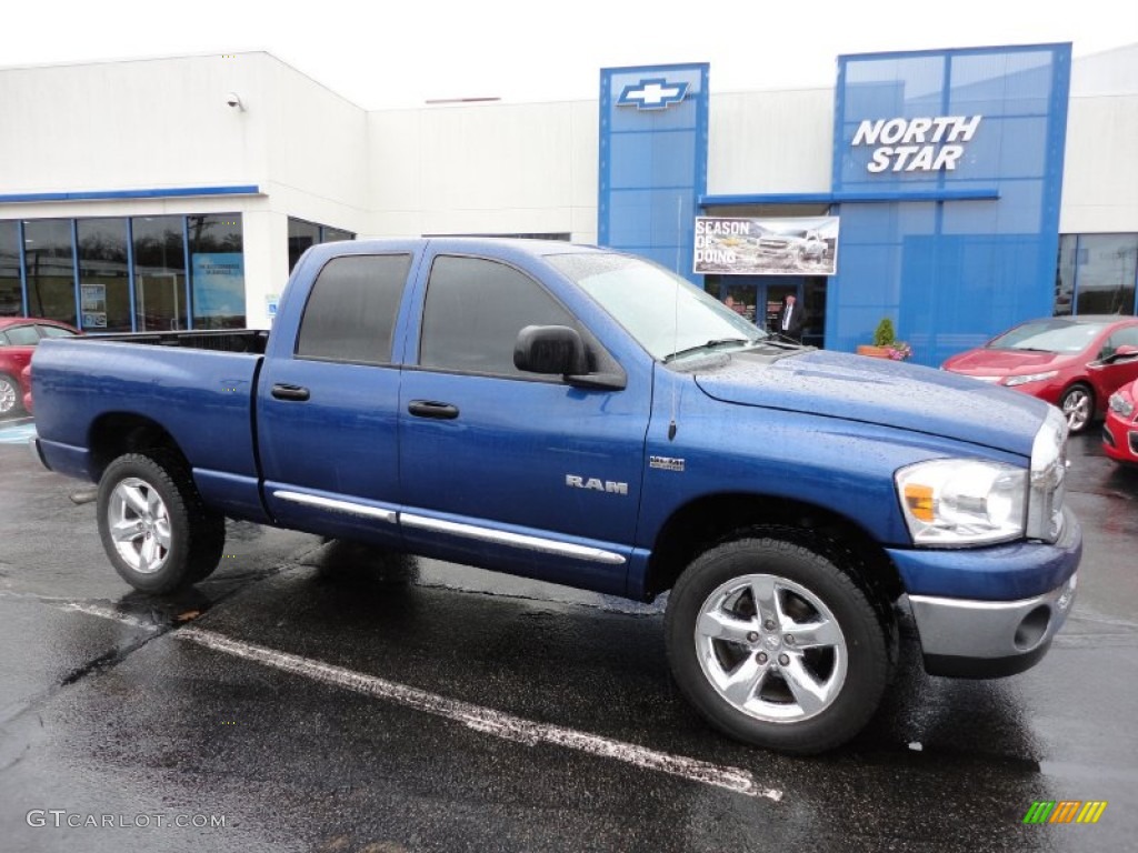 Electric Blue Pearl Dodge Ram 1500