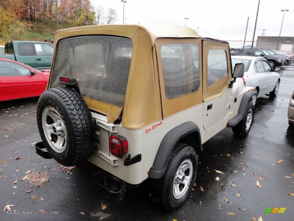 Light Pearlstone Pearl 1995 Jeep Wrangler Rio Grande 4x4 Exterior Photo #55811987
