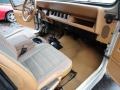 Spice Beige 1995 Jeep Wrangler Rio Grande 4x4 Dashboard