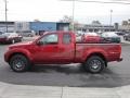 2012 Red Brick Nissan Frontier SV V6 King Cab 4x4  photo #4