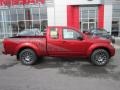 Red Brick 2012 Nissan Frontier SV V6 King Cab 4x4 Exterior