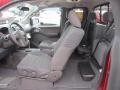 2012 Red Brick Nissan Frontier SV V6 King Cab 4x4  photo #14