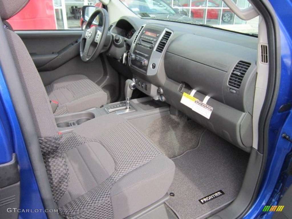 Graphite Interior 2012 Nissan Frontier SV V6 King Cab 4x4 Photo #55812557