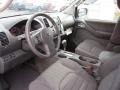 Graphite 2012 Nissan Frontier SV V6 King Cab 4x4 Interior Color