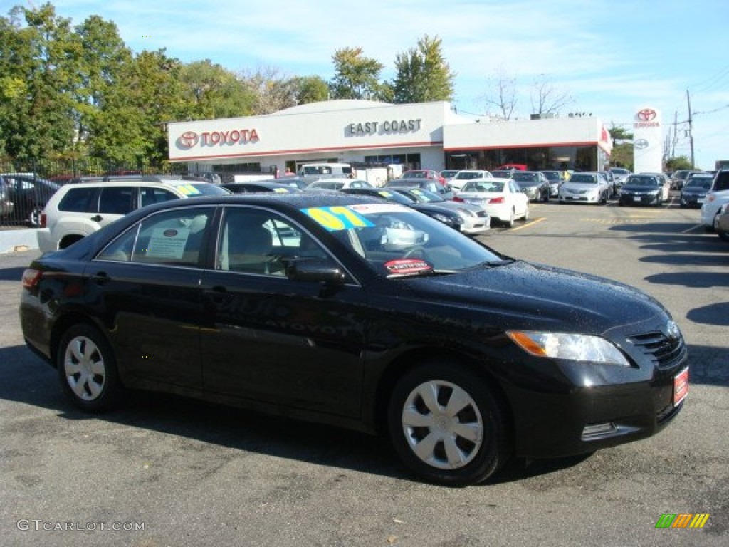 2007 Camry CE - Black / Ash photo #1