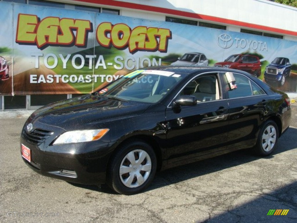2007 Camry CE - Black / Ash photo #3