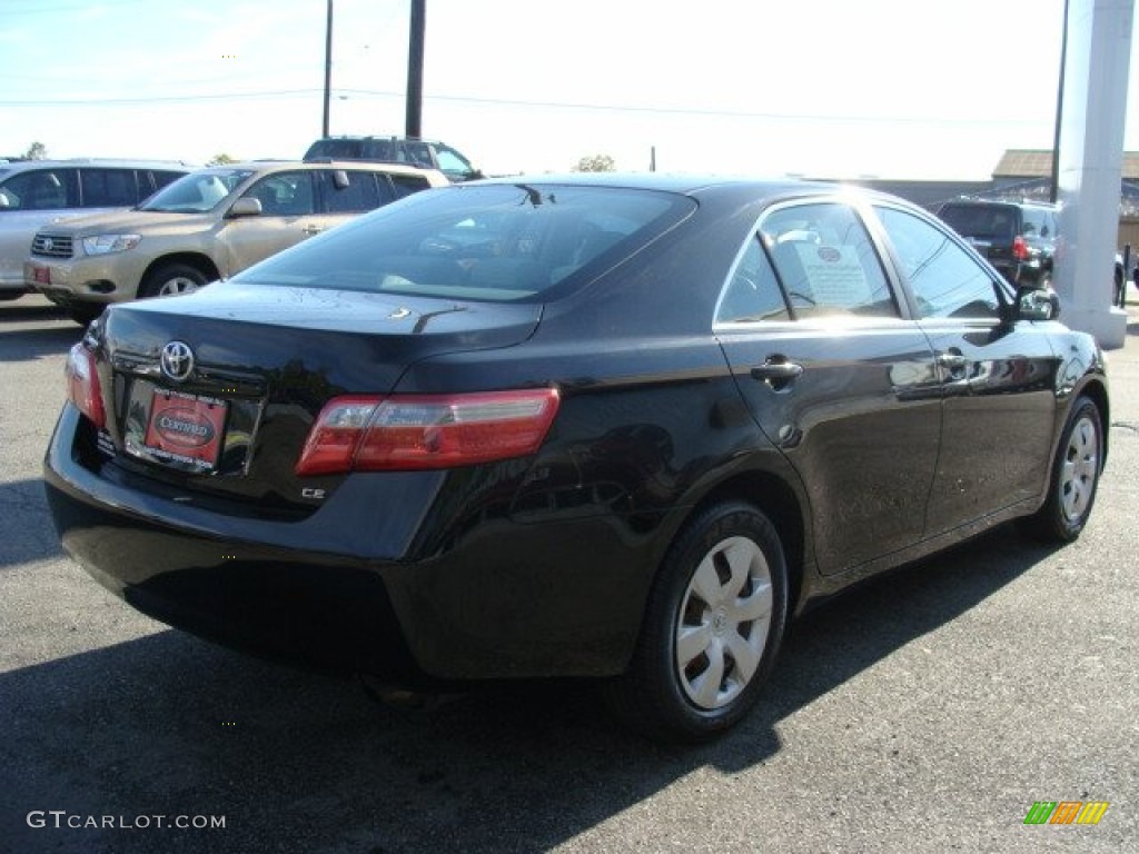 2007 Camry CE - Black / Ash photo #4