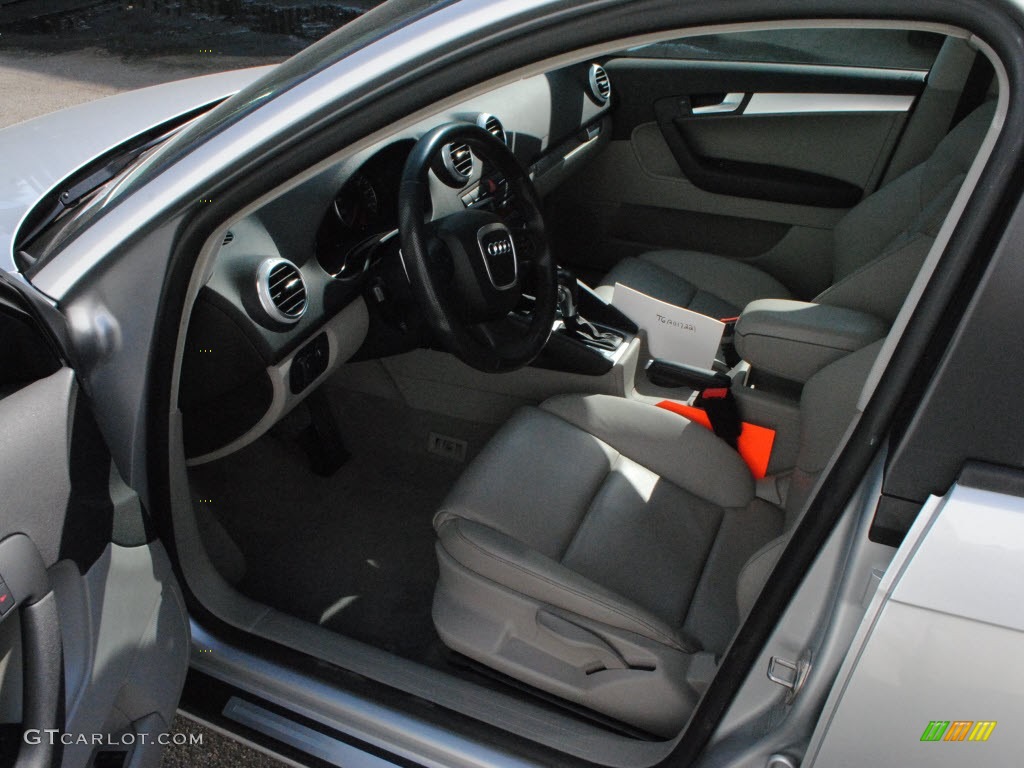 Black Interior 2006 Audi A3 2.0T Photo #55813085