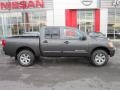 Smoke Gray 2012 Nissan Titan SV Crew Cab 4x4 Exterior