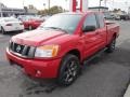 2012 Red Alert Nissan Titan SV King Cab 4x4  photo #3