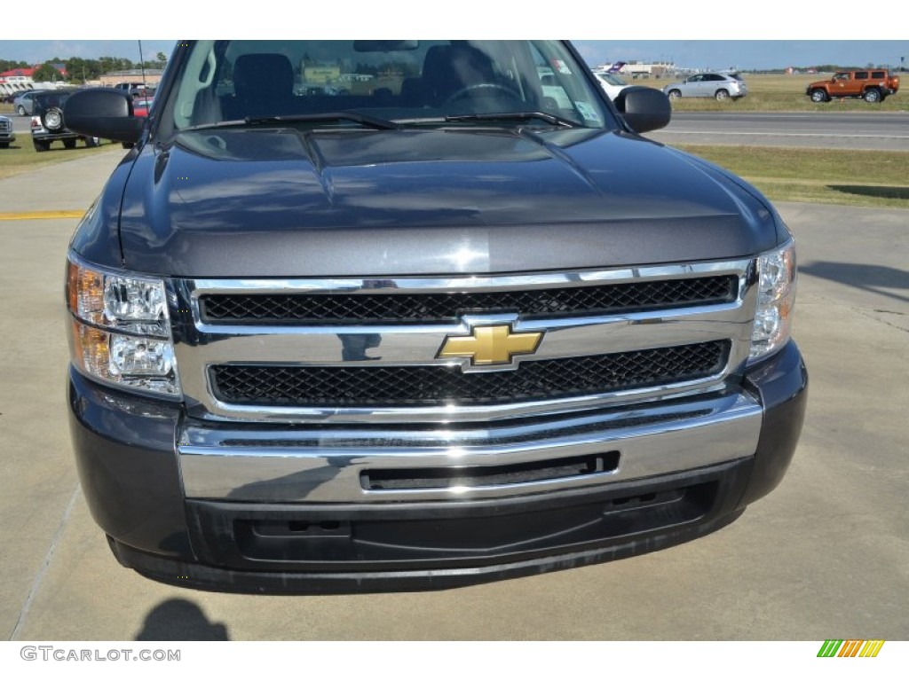 2011 Silverado 1500 LT Crew Cab - Taupe Gray Metallic / Ebony photo #9