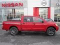 2012 Red Alert Nissan Titan SV Crew Cab 4x4  photo #8