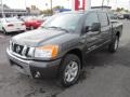 2012 Smoke Gray Nissan Titan SV Crew Cab 4x4  photo #3