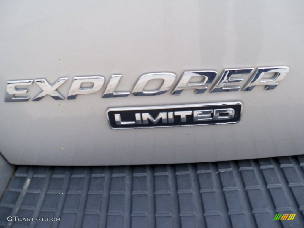 2004 Explorer Limited 4x4 - Silver Birch Metallic / Midnight Grey photo #28
