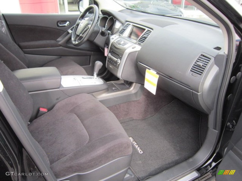 Black Interior 2012 Nissan Murano S AWD Photo #55815848