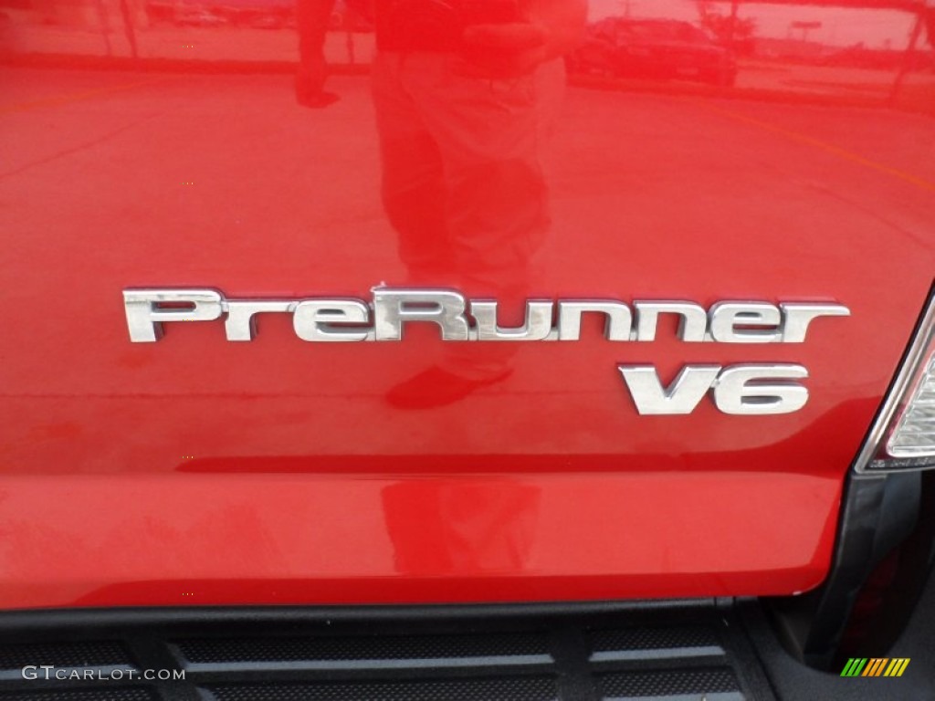 2009 Tacoma V6 PreRunner Double Cab - Barcelona Red Metallic / Sand Beige photo #18