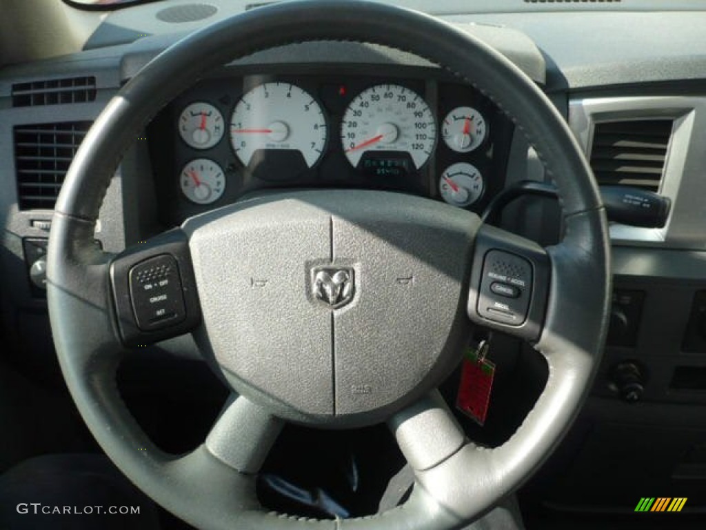 2008 Ram 1500 SLT Regular Cab 4x4 - Inferno Red Crystal Pearl / Medium Slate Gray photo #17