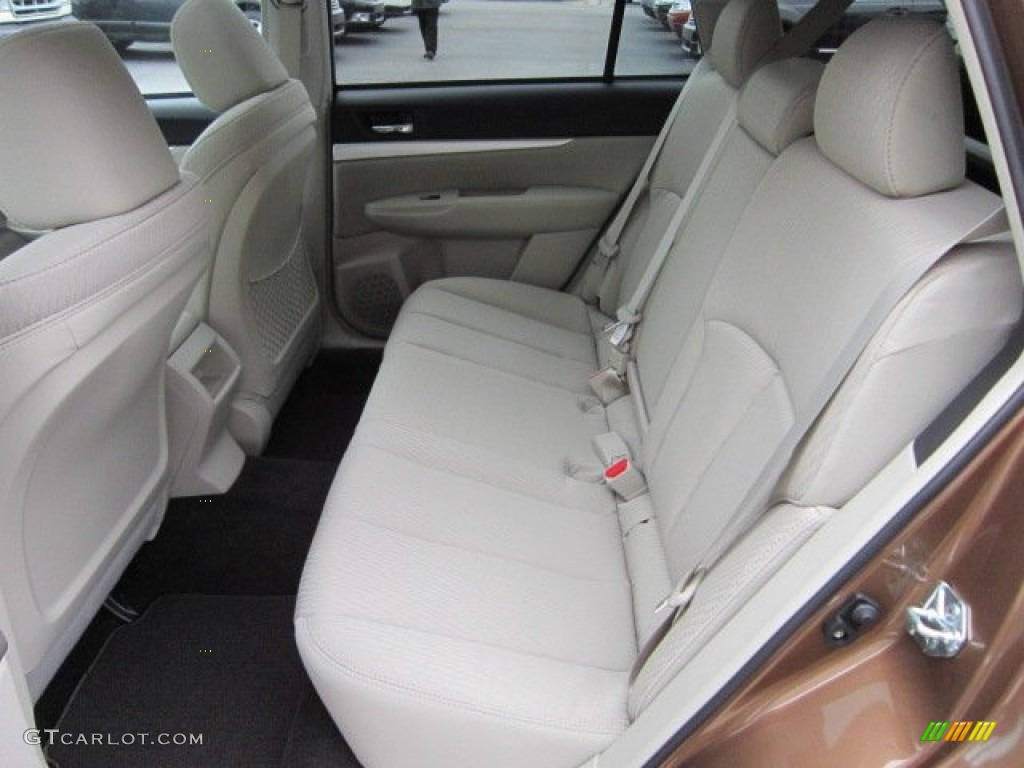 Warm Ivory Interior 2012 Subaru Outback 2.5i Premium Photo #55816998