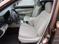 Warm Ivory 2012 Subaru Outback 2.5i Premium Interior Color