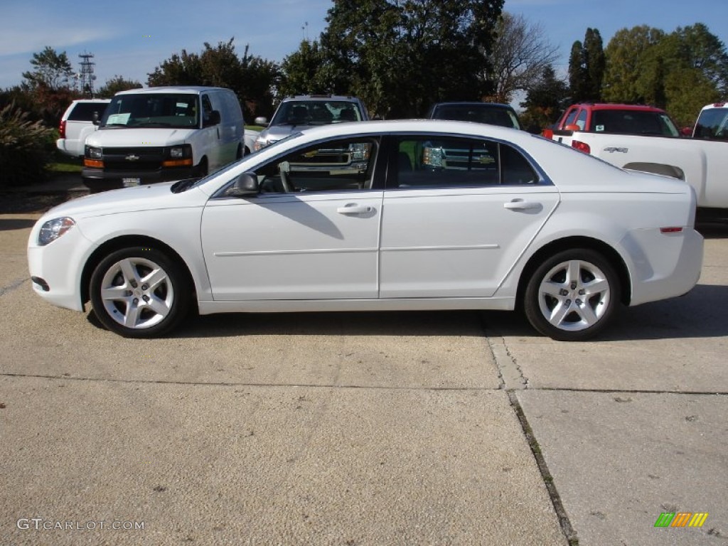 Summit White 2011 Chevrolet Malibu LS Exterior Photo #55817192