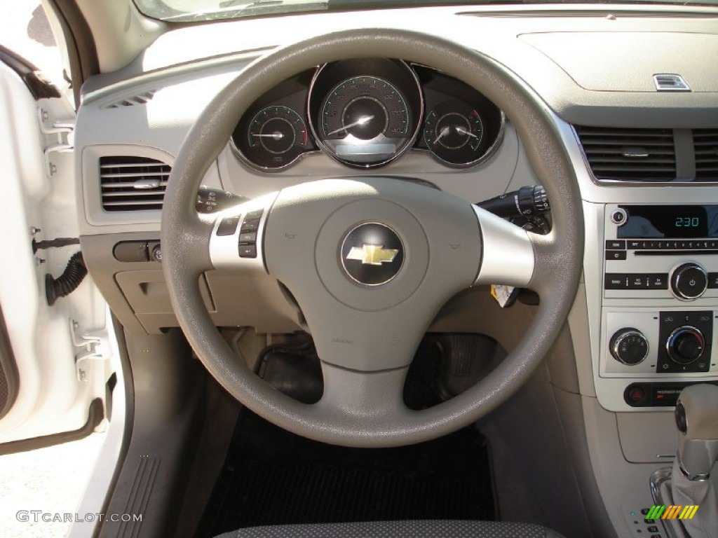 2011 Chevrolet Malibu LS Titanium Steering Wheel Photo #55817225