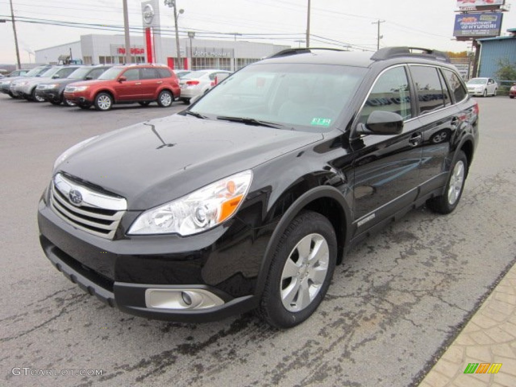 Crystal Black Silica 2012 Subaru Outback 2.5i Premium Exterior Photo #55817432