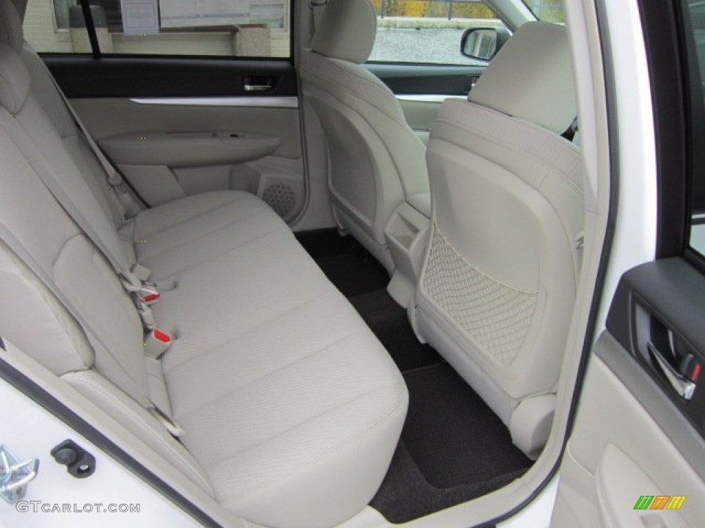 Warm Ivory Interior 2012 Subaru Outback 2.5i Premium Photo #55817687