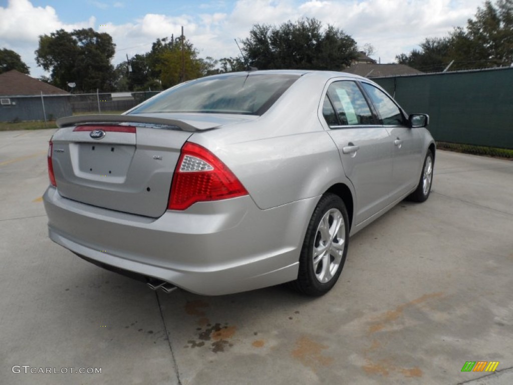 2012 Fusion SE - Ingot Silver Metallic / Medium Light Stone photo #3