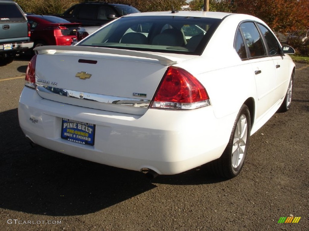 2011 Impala LTZ - Summit White / Gray photo #4