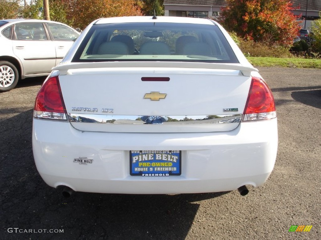 2011 Impala LTZ - Summit White / Gray photo #5