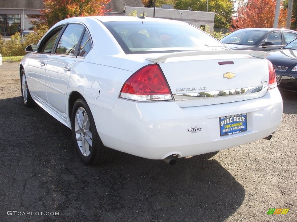 2011 Impala LTZ - Summit White / Gray photo #6