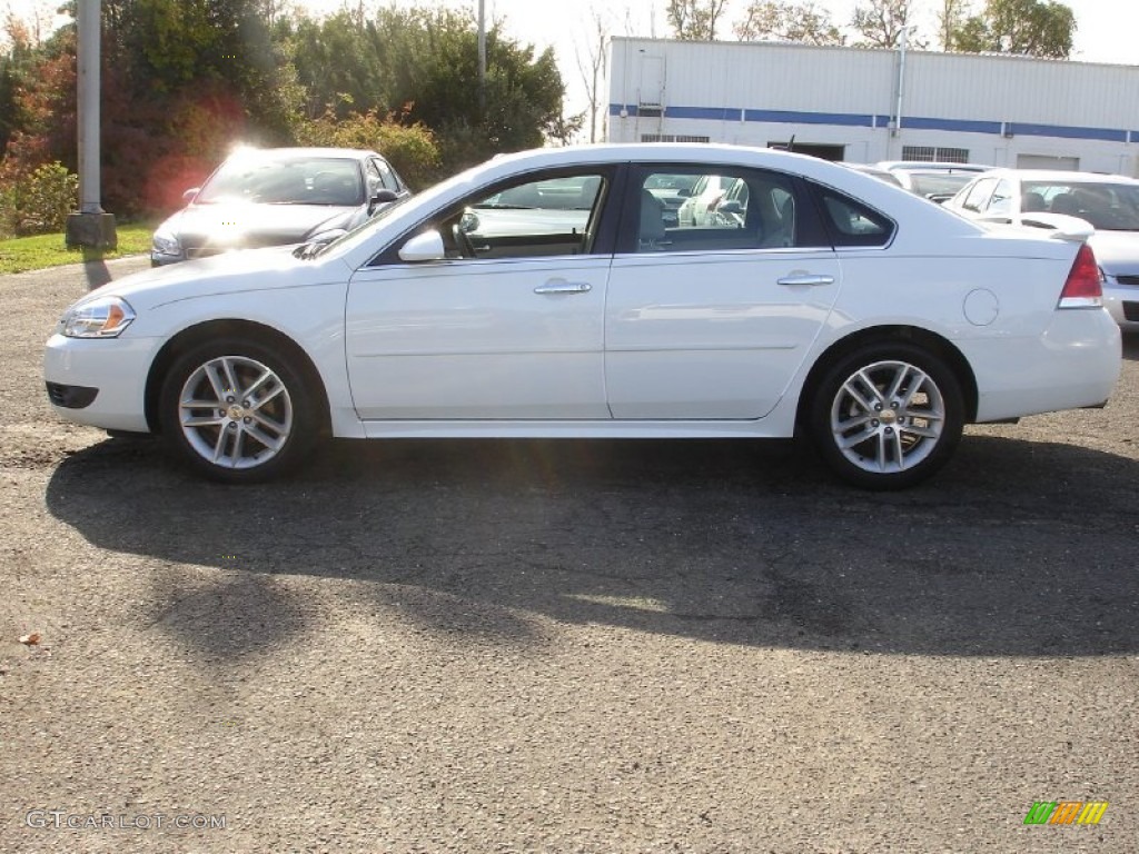 2011 Impala LTZ - Summit White / Gray photo #9