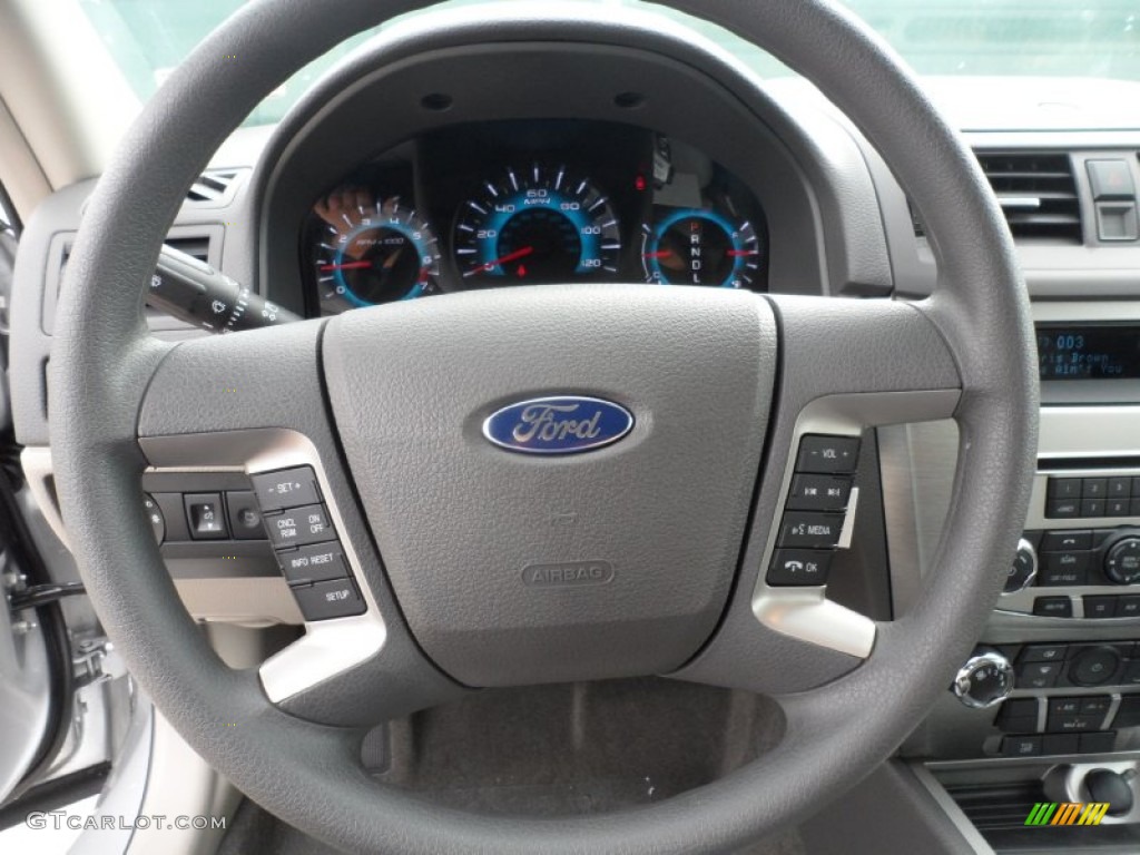 2012 Fusion SE - Ingot Silver Metallic / Medium Light Stone photo #33