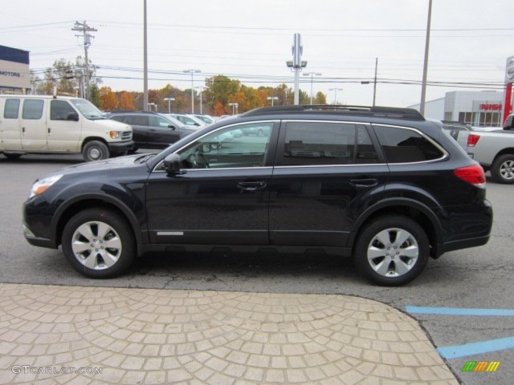 Deep Indigo Pearl 2012 Subaru Outback 2.5i Premium Exterior Photo #55818203