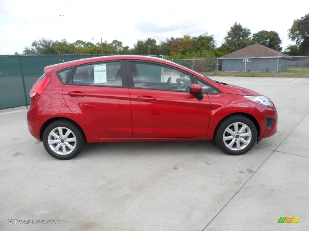 Red Candy Metallic 2012 Ford Fiesta SE Hatchback Exterior Photo #55818254