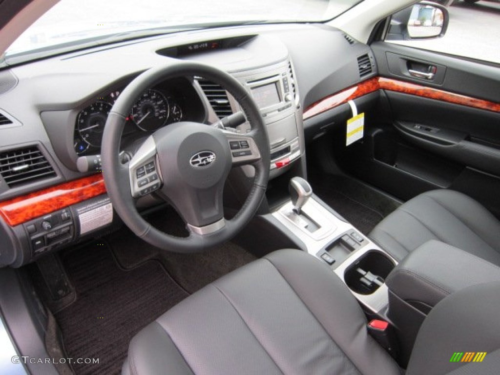 Off Black Interior 2012 Subaru Legacy 2.5i Limited Photo #55818647