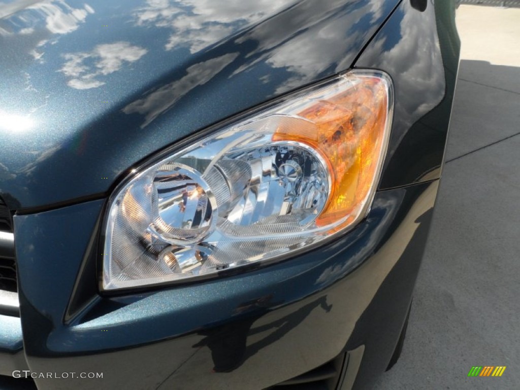 2011 RAV4 I4 - Black Forest Metallic / Sand Beige photo #9