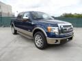 2011 Dark Blue Pearl Metallic Ford F150 King Ranch SuperCrew  photo #1