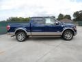 2011 Dark Blue Pearl Metallic Ford F150 King Ranch SuperCrew  photo #2